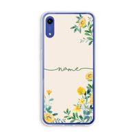 Gele bloemen: Honor Play 8A Transparant Hoesje