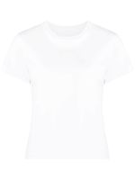 Alexander Wang t-shirt en coton à logo embossé - Blanc - thumbnail