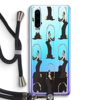 Pop Some Kim: Huawei P30 Transparant Hoesje met koord