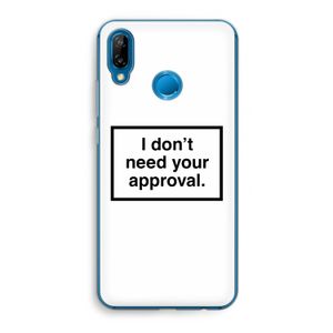 Don't need approval: Huawei P20 Lite Transparant Hoesje