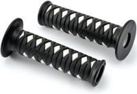 DAYTONA handvat "katana" rubber grip katan sw/we 125 open