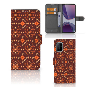 OnePlus 8T Telefoon Hoesje Batik Brown