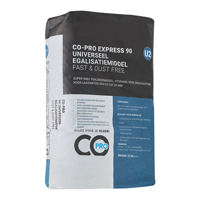 Co-pro - Express 90 universeel egalisatiemiddel U2 snel en stofvrij - 25kg