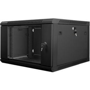 Lanberg WF01-6606-10B rack 6U Wandrek Zwart