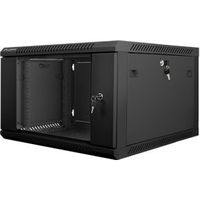Lanberg WF01-6606-10B rack 6U Wandrek Zwart