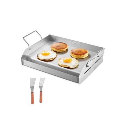 VEVOR Flat Griddle Grillpan RVS BBQ Kookgerei 425x270mm