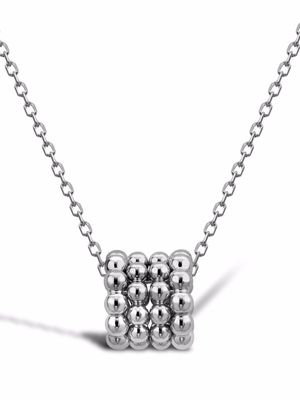 Pragnell collier Bohemia or blanc 18ct à pendentif - Argent