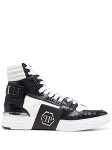 Philipp Plein baskets montantes Cocco Phantom Kicks - Blanc