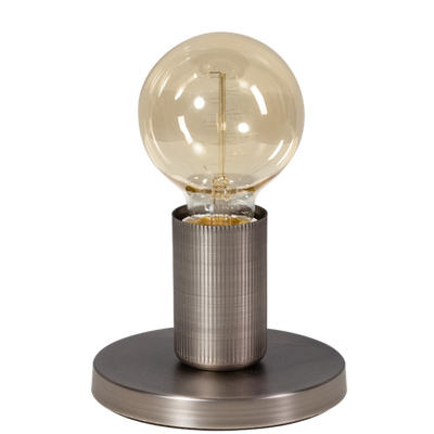 Base zilver tafellamp