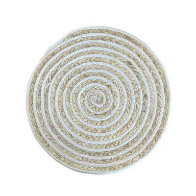 Placemat Versa Wit Polyester Katoen 38 x 1 x 38 cm