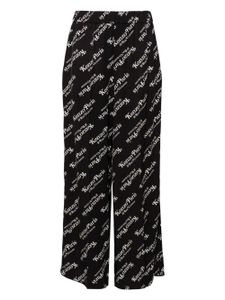 Kenzo pantalon de pyjama Verdy à logo imprimé - Noir