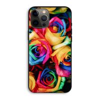 Neon bloemen: iPhone 12 Pro Max Biologisch afbreekbaar hoesje