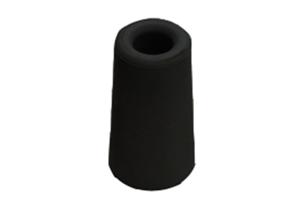 Deurbuffer rubber zwart 59mm