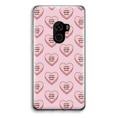Chicks before dicks: Xiaomi Mi Mix 2 Transparant Hoesje