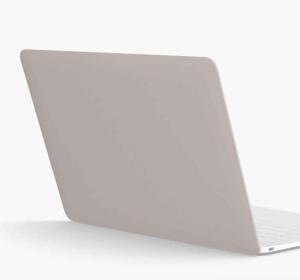Laptop sticker pastel grijs
