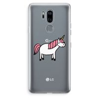 Eenhoorn: LG G7 Thinq Transparant Hoesje