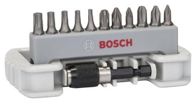 Bosch Accessoires Sets Prof (11-delige set schroefbit inclusief bithouder PH1-PH2-PH3/ PZ1-PZ2-PZ3/ T10-T15-T20-T25-T30, 25 mm) - 2607017578