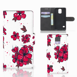 Samsung Galaxy S5 | S5 Neo Hoesje Blossom Red