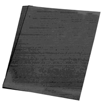 Zwart knutsel papier 150 vellen A4 - thumbnail