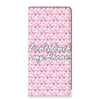 Samsung Galaxy A21s Design Case Flowers Pink DTMP - thumbnail