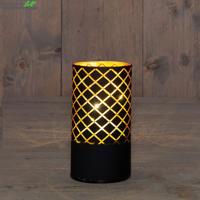Cylinder glas 10led warm wit d9hx16 cm mat zwart Anna's Collection - Annas collection Cylinder glas 10led warm wit d9hx16 cm mat zwart Anna's Collection - Annas collection