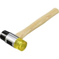 TOOLCRAFT TO-9991035 Rubberen hamer Middelzacht, Middelhard 430 g 310 mm 1 stuk(s) TOOLCRAFT TO-9991035 Rubberen hamer Middelzacht, Middelhard 430 g 310 mm 1 stuk(s)