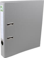 Q-CONNECT ordner, voor ft A4, uit PP en papier, met beschermrand, rug van 5 cm, grijs