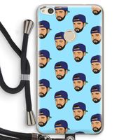 Drake Away: Huawei Ascend P8 Lite (2017) Transparant Hoesje met koord