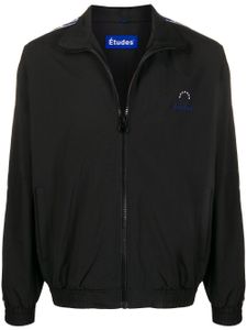 Etudes veste bomber zippée à logo - Noir