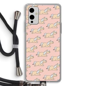 Ponys: OnePlus 9 Transparant Hoesje met koord