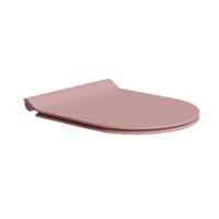 Toiletbril Soft Close Sapho Pura 36,6x45 cm Roze