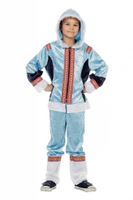 Eskimo pak kind blauw