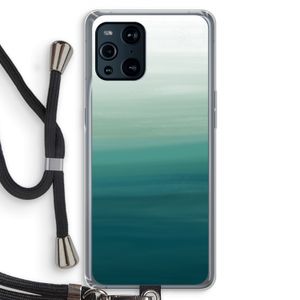 Ocean: Oppo Find X3 Transparant Hoesje met koord