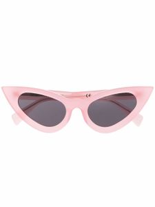 Kuboraum lunettes de soleil à monture papillon - Rose