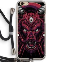 Hell Hound and Serpents: iPhone 6 / 6S Transparant Hoesje met koord