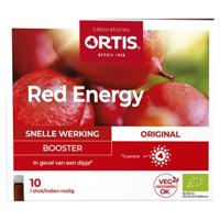 Ortis Red Energy Biologisch 10x15ml