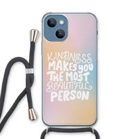 The prettiest: iPhone 13 Transparant Hoesje met koord The prettiest: iPhone 13 Transparant Hoesje met koord