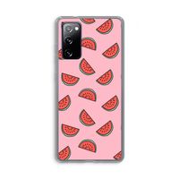 Watermeloen: Samsung Galaxy S20 FE / S20 FE 5G Transparant Hoesje