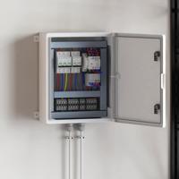 VidaXL Bedieningskast grijs 47 x 20 x 60 cm abs kunststof