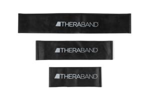Theraband Loops 30 cm/ 12" extra zwaar - zwart