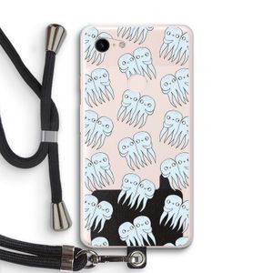 Octopussen: Pixel 3 XL Transparant Hoesje met koord