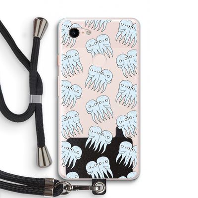 Octopussen: Pixel 3 XL Transparant Hoesje met koord