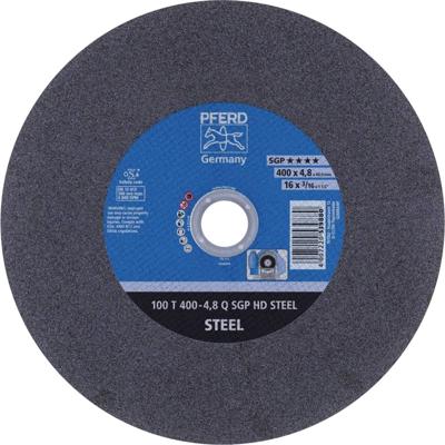 PFERD TOOLS 100 T 400-4,8 Q SGP HD STEEL/40,0 66324205 Doorslijpschijf recht 400 mm 10 stuk(s) Getemperd staal, Staal
