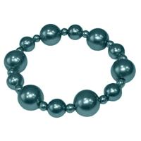 Parel Armband Donker Turquoise Parel Armband Donker Turquoise