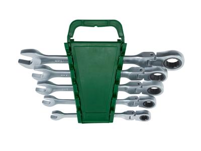 PARKSIDE Steek- en ratelringsleutelset (Met knik 5-delig)