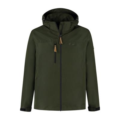 Travelin' Men - Waterproof jacket - Groen - Maat M Travelin' Men - Waterproof jacket - Groen - Maat M
