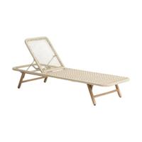Kave Home Dandara ligstoel Ecru