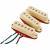 Fender Ultra Noiseless Hot Stratocaster Pickups White (set van 3)