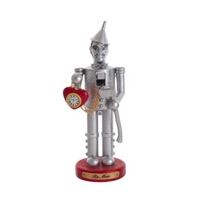 10 inch wizarood of oz tinman nutcracker. - Kurt s adler