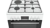 BOSCH HXR39IG20 Dual fuel range - 3 gashaarden en 1 elektrische - Full ecoclean multifunctionele oven - 66L - A - L 60cm - thumbnail